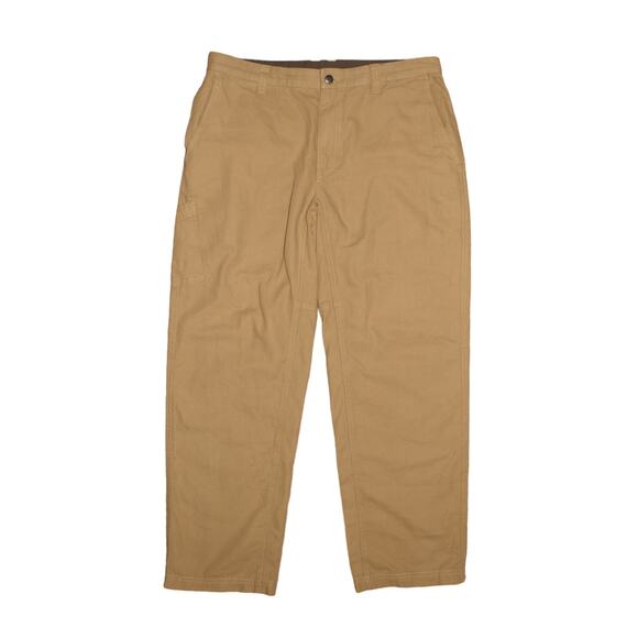 COLUMBIA $75 Cotton‎ Canvas Multi-Pocket Khaki Utility Pant Men's 34 - Picture 1 of 4